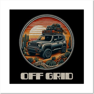 Off grid jeep renegade Posters and Art
